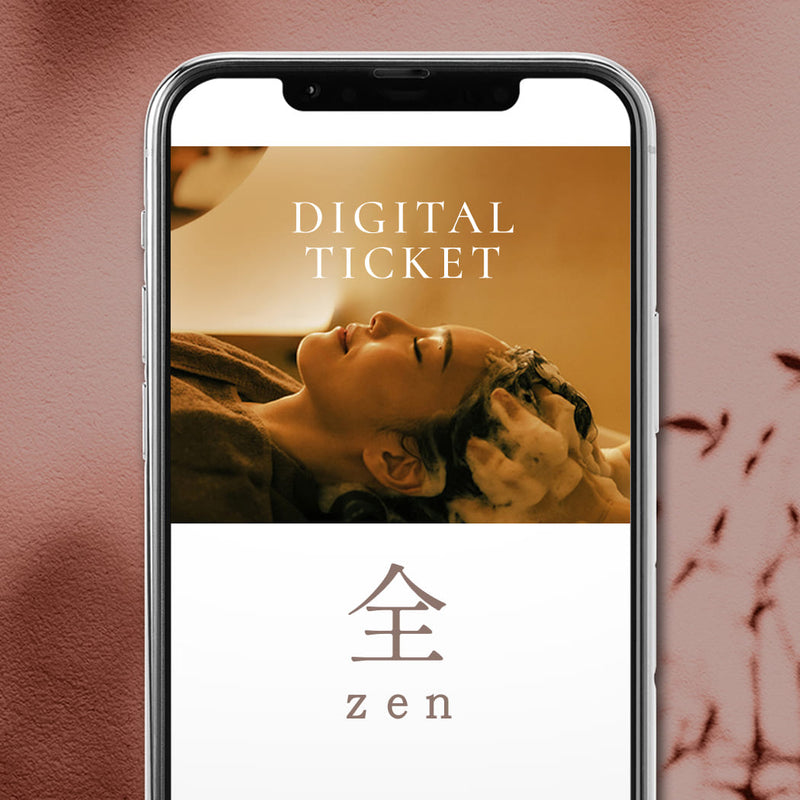 Head Spa Digital Gift Ticket / 全（zen）120min course